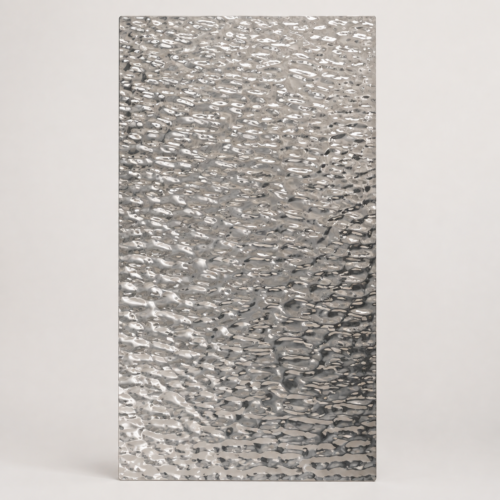 panel dekoracyjny ze stali nierdzewnej water ripple – flusso